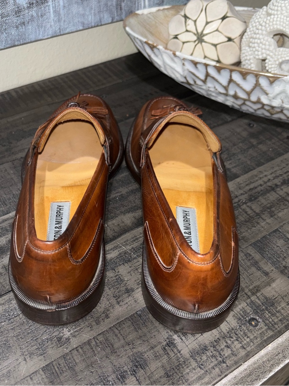 Johnston & Murphy Stratton Tassel Loafers MENS SZ 8.5 - Picture 8 of 14